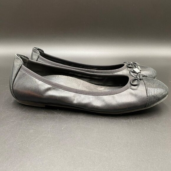 Vionic Minna Black Flats Women's Size 8 - Picture 5 of 12